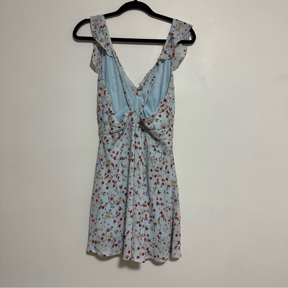 Lulus By the Bouq Floral Ruffle Mini Dress - Picture 7 of 8